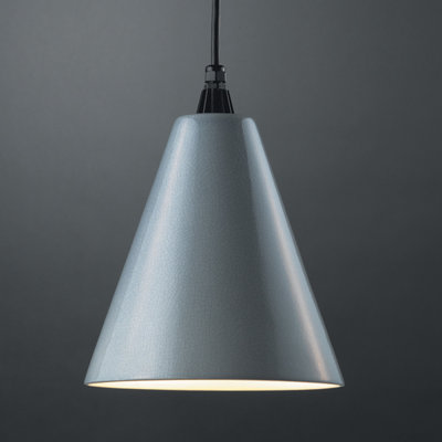 Luminaire suspendu conique à 1 lumière Custinne
