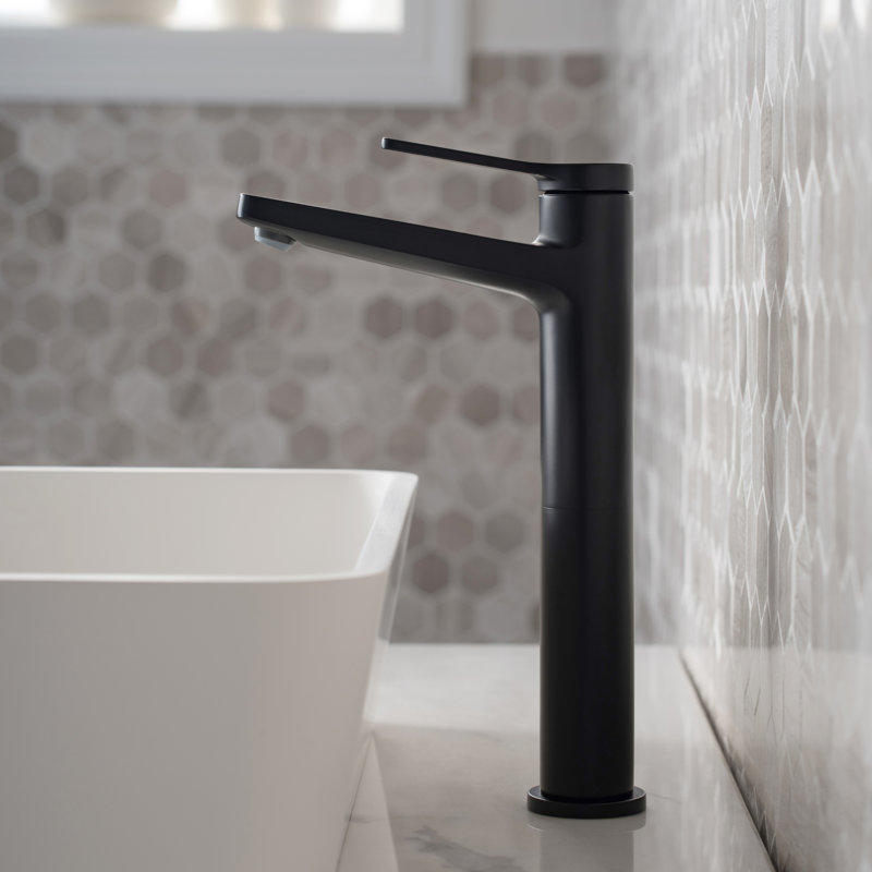 Robinet de salle de bain Indy, Noir mat