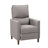 Upholstered Manual Pushback Recliner Armchair-720110222