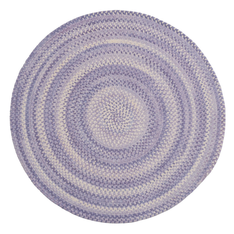 Kleah Cotton Indoor Rug, Round 7'6"
