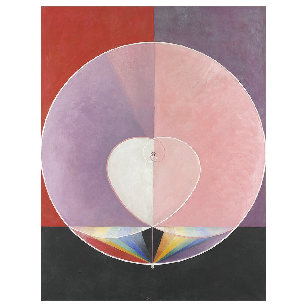 Leinwandbild Dove No. 2 von Hilma Af Klint