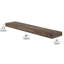 Tablette de support cachée 48 pouces, bibliothèque flottante pour décoration murale, salon et bureau, épaisseur de 2,5 po, 1pc-1106656931-1088482161
