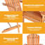 Chaise d'extérieur pliable en bois Eucalyptus Chair