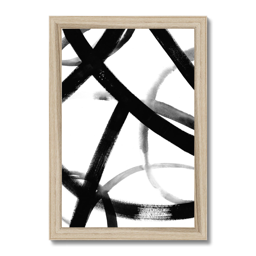 Monochrome Ripple II by Grace Popp - Painting