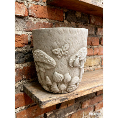 Jardinière pour champignons et papillons des bois