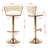Swivel Upholstered Adjustable Height Counter Stool-1654386484