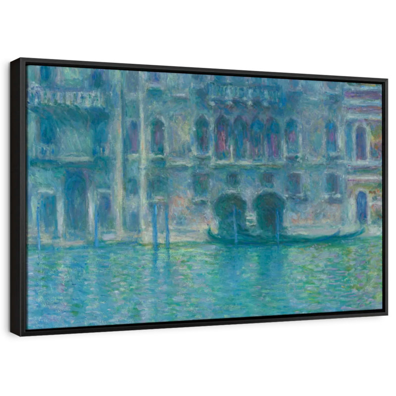 «Palazzo Da Mula Venice 1908», reproduction sur toile, H 13 po x l 19 po