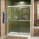 Duet 44" W x 72" H Bypass Sliding Semi-Frameless Shower Door with Clearmax™ Technology