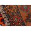 Tapis orange en laine noué à la main 5 pi 1 po x 6 pi 8 po Syracuse
