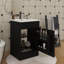 Meuble-lavabo de 20 po avec lavabo, meuble-lavabo avec tablette de porte et tablette réglable-441094981-441094982