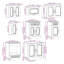 8 Piece Kitchen Cabinet Set Kalmar Engineered Wood-2091304493
