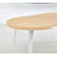 Table extensible, table de salle à manger, table de bureau, table basse, pieds en métal