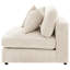 Fauteuil rembourré Thiego sable-131080913