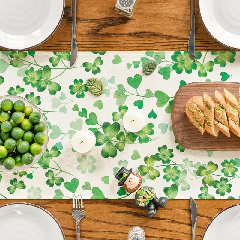Chemin de table Clover Shamrock