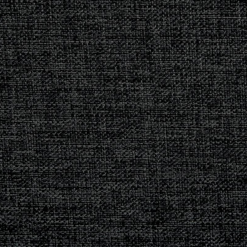 3 pièces Canapé modulaire en polyfibre noir avec méridienne réversible