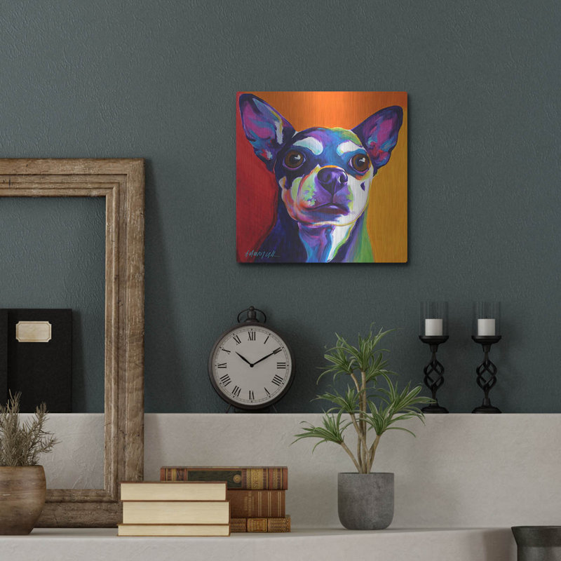 "Chihuahua - Dolce" par Dawg Painter, H 12 po x l 12 po