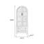 Vitrines en bois massif beige et Burlywood