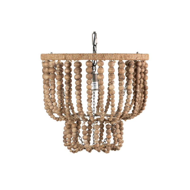 1 - Light Natural Unique/Statement Pendant