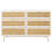 Andreq 46.93'' W 6-Drawer Double Dresser-701655530