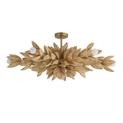 Kasai 6 - Light Semi Flush Mount