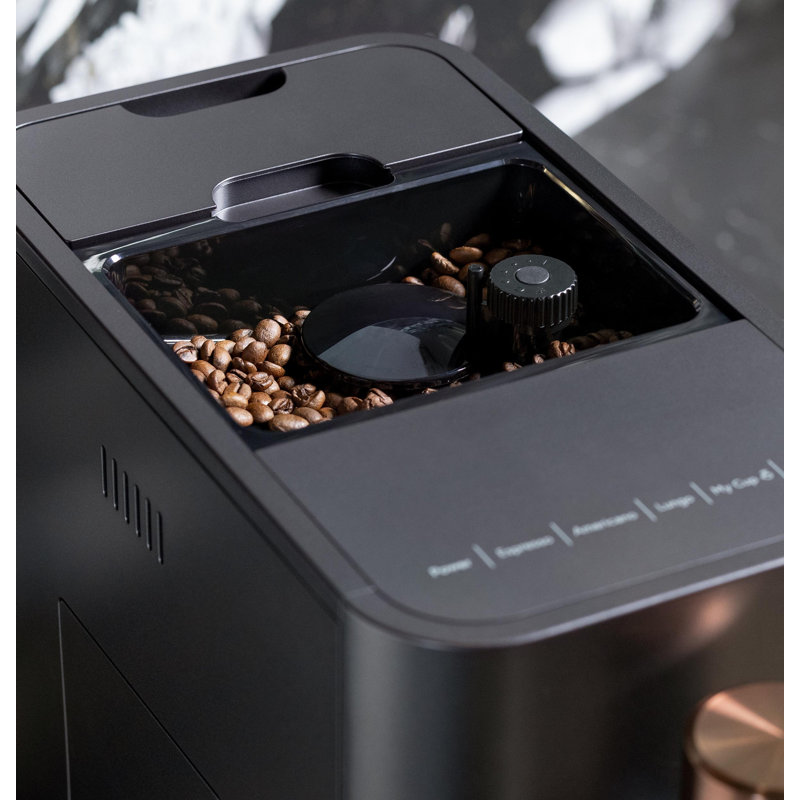 Café AFFETTO Automatic Espresso Machine + Frother, Matte Black