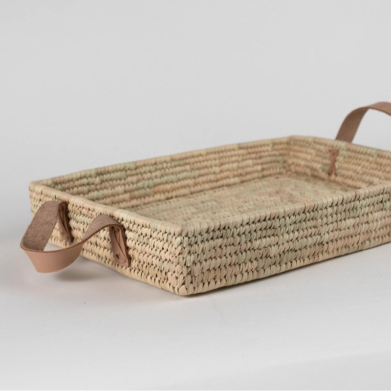 Rectangle Handled Basket