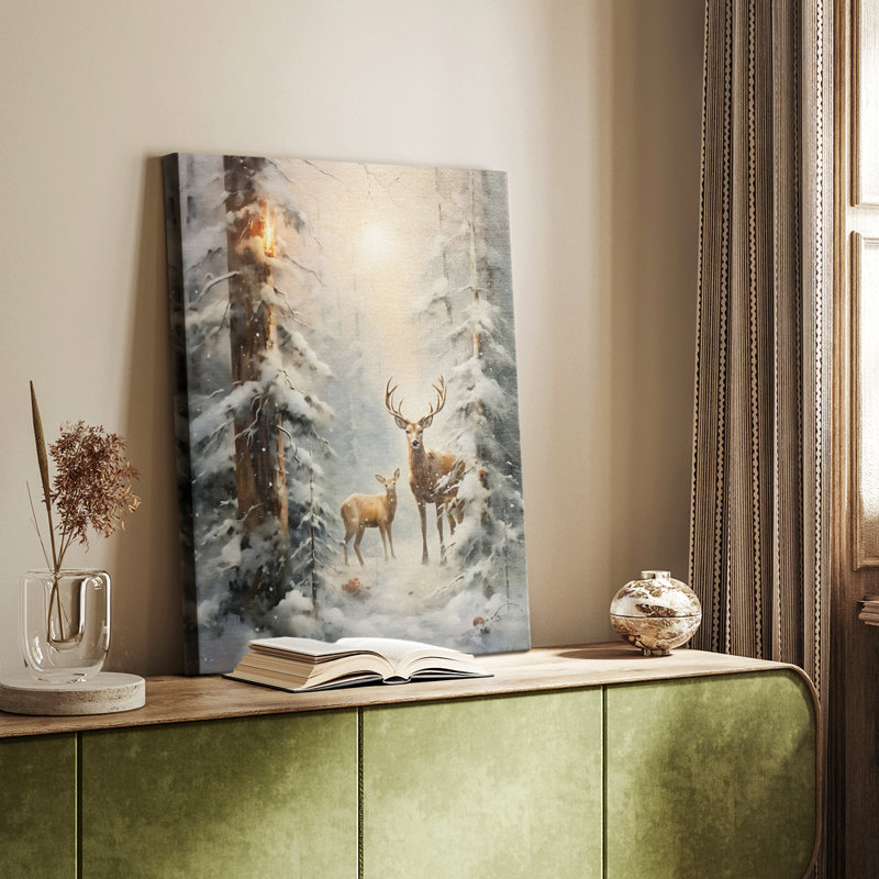 Art des Fêtes de Noël DCXCI - galerie sur mesure Cavas, H 60 po x l 40 po
