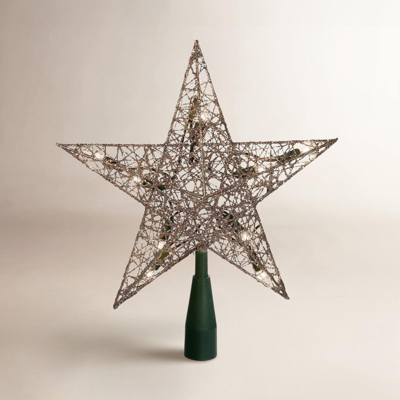 9.25'' Christmas Lighted Shatterproof Tree Topper