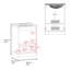 Meuble-lavabo avec deux portes et deux tiroirs Madison-621623040