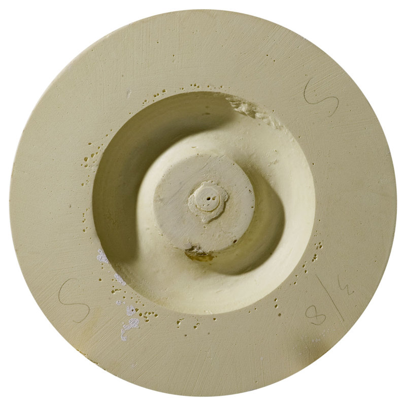 Primed Gray Composite Traditional Ceiling Medallion 14.75"
