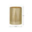 Gold Christmas Tree String Light Glass Hurricane (5-Inch)-119356785