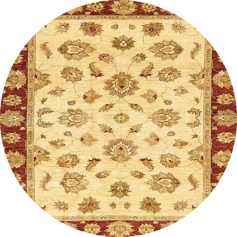 Tapis abstrait moderne 450, Rond 4 pi