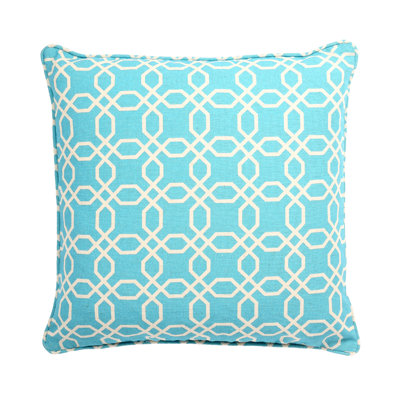 Los Angeles Geometric Linen Throw Pillow
