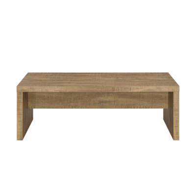 Rectangular Engineered Wood Coffee Table, Mango