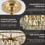Chandelier with Crystal Accents-468044034-468044035