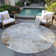 Machine Washable Indoor/Outdoor Cinead ACN1697 Beige Rug