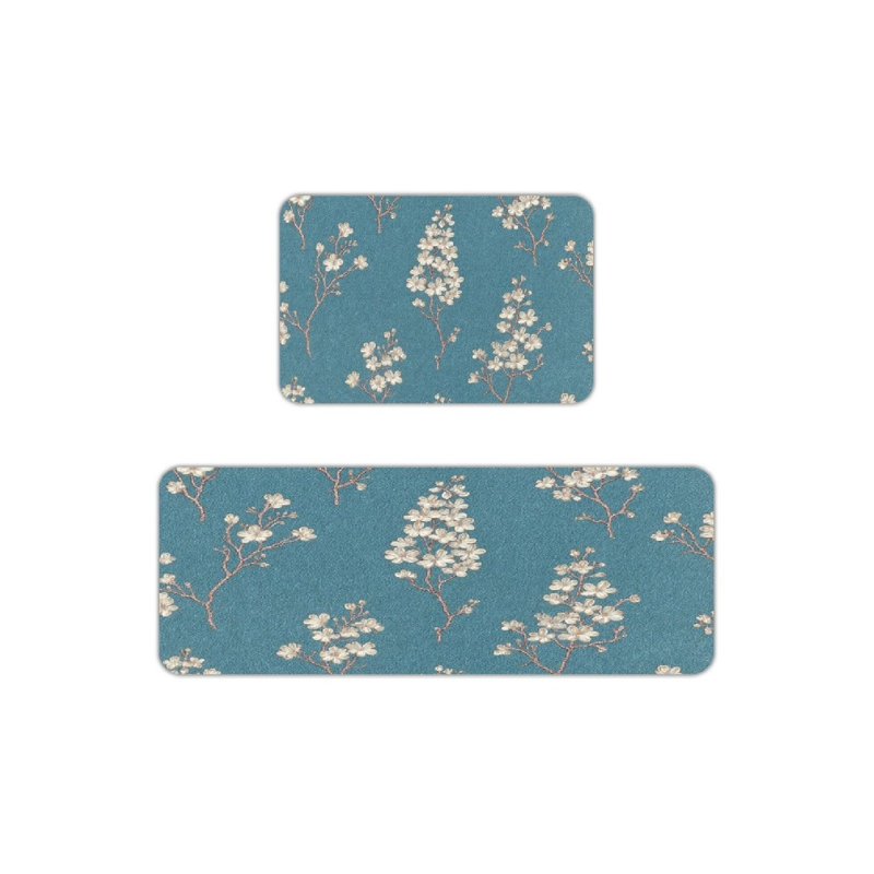 Classic Striped Design, Kitchen Mats 2 Count