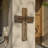 Faith Wall Cross - Burnt Natural