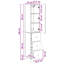  Cabinet Set 2 Pcs Engineered Wood Storage Living Room Office Bedroom-2146194343