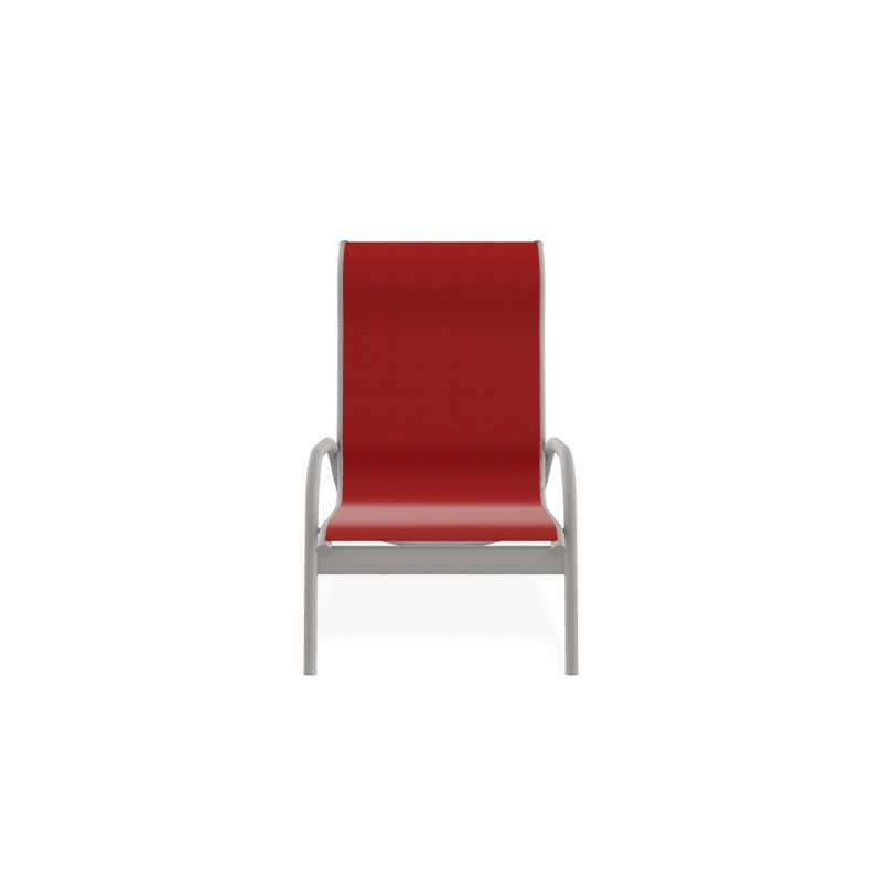 Gardenella Patio Chair, Red, Warm Gray