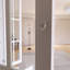 Vitrine avec portes en verre double, vaisselier de style traditionnel