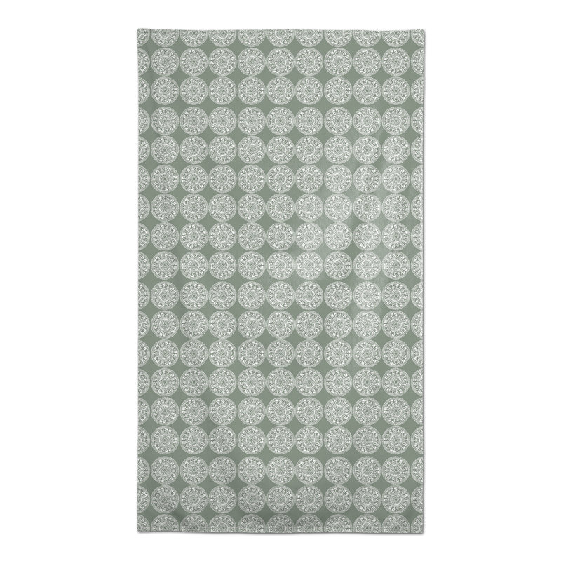 Geometric Tablecloth, Green