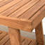 Banc de douche en teck l 21 po Novotny