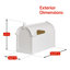 Premium Package Post Mounted Mailbox-441237471-441237468