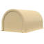 Abri de garage robuste - 10 pi x 16 pi, beige, housse en PE, véhicule beige, pour voiture, moto, bateau,