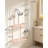 Never-Rust Aluminum Shower Caddy Hanging Organizer With Hooks, Soap Holder, 2-Tier Bathroom Storage Rack For Inside Shower, Anti-Slip Design Fits Most Showerheads, Rose Gold-512146391