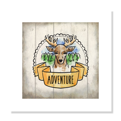 Adventure Is out There 1' Paper Print