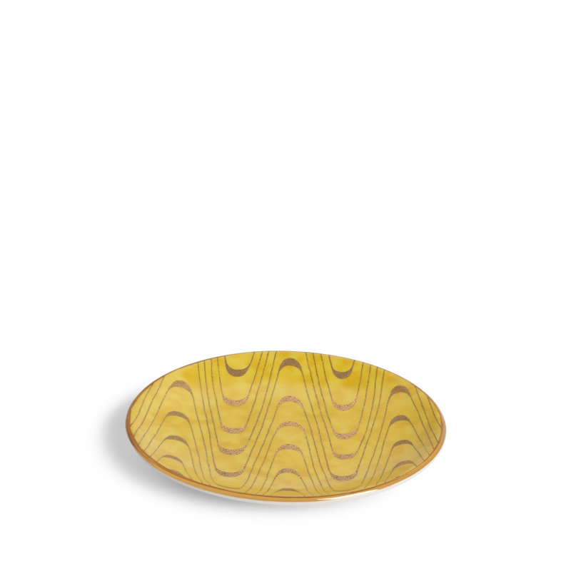 Fortuny Apollo Canape Plates (Set Of 4) - Yellow