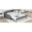 Lit de jour Upholstedry avec couchette et charge USB