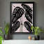 Plante en pot I - peinture sur toile encadrée-419367050-419367054